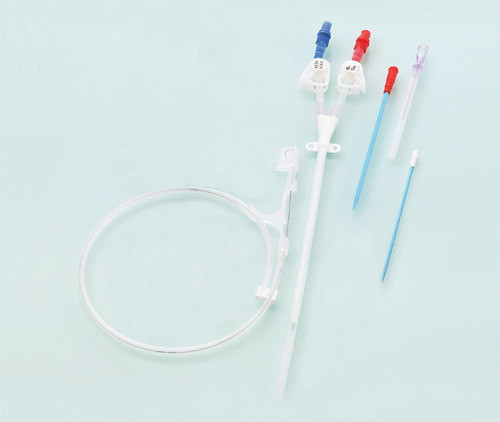 Kit de catéter para hemodiálisis EasyCath en su presentación